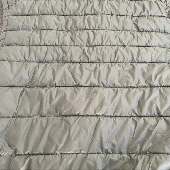 CHEVIGNON Olive Green Quilted Togs Puffer Vest Duck Logo